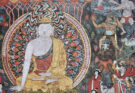 Attack of Mara, 10th century, Dunhuang